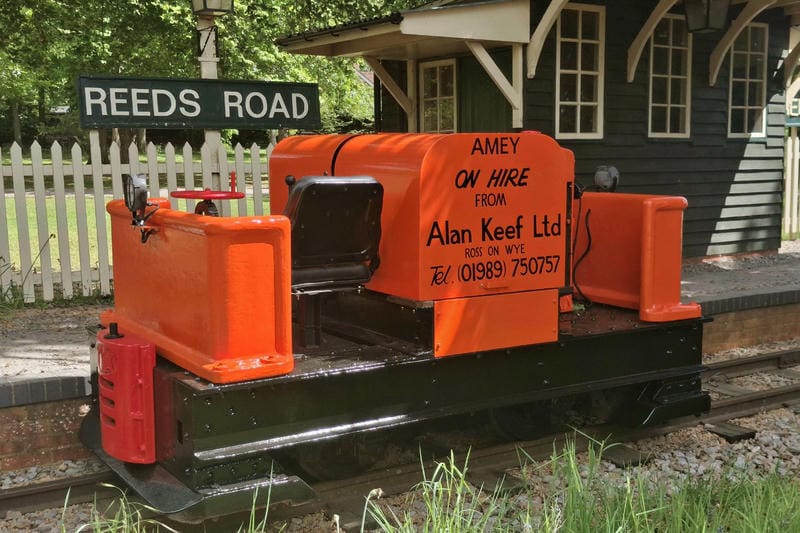 Amey at Mills Wood Station in her new colours