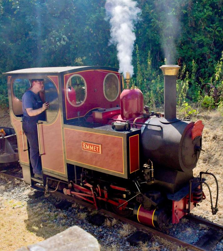 Emmet at Great Bush Railway. Photo: Ruth Mills.